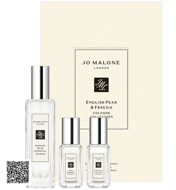 Giftset Nước Hoa Jo Malone Cologne Collection Coffret De Colognes ( 30ML + 9ML + 9ML )