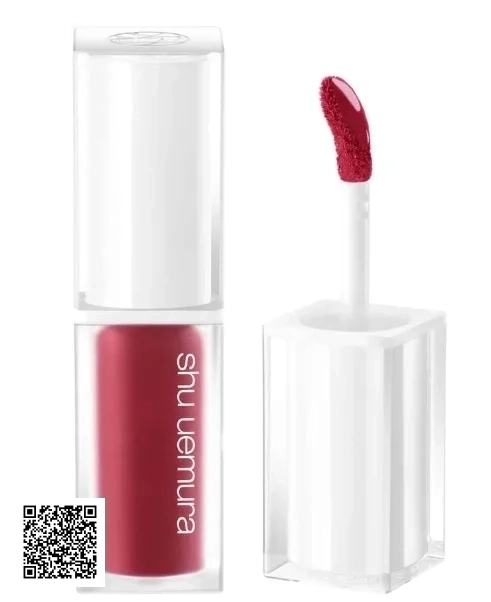 Son Kem Shu Uemura Kinu Care Glow Up KG RD 176 - Màu Đỏ Hồng Dâu
