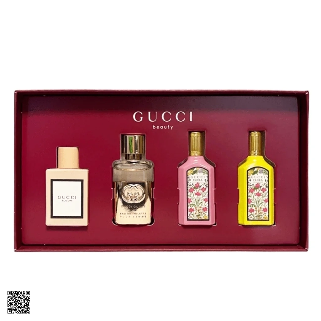 GiftSet Gucci Beauty Miniature x 4 Chai
