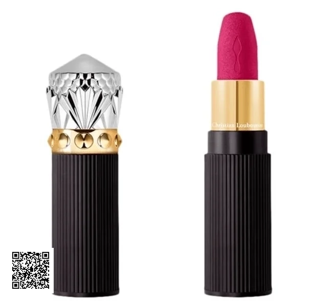 Son Christian Louboutin Velvet Matte Rose Exhibit 888M