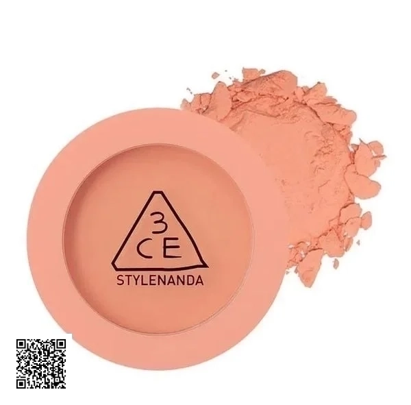 Phấn Má Hồng 3CE Màu Peach Splash - Cam Đào Tươi Tắn