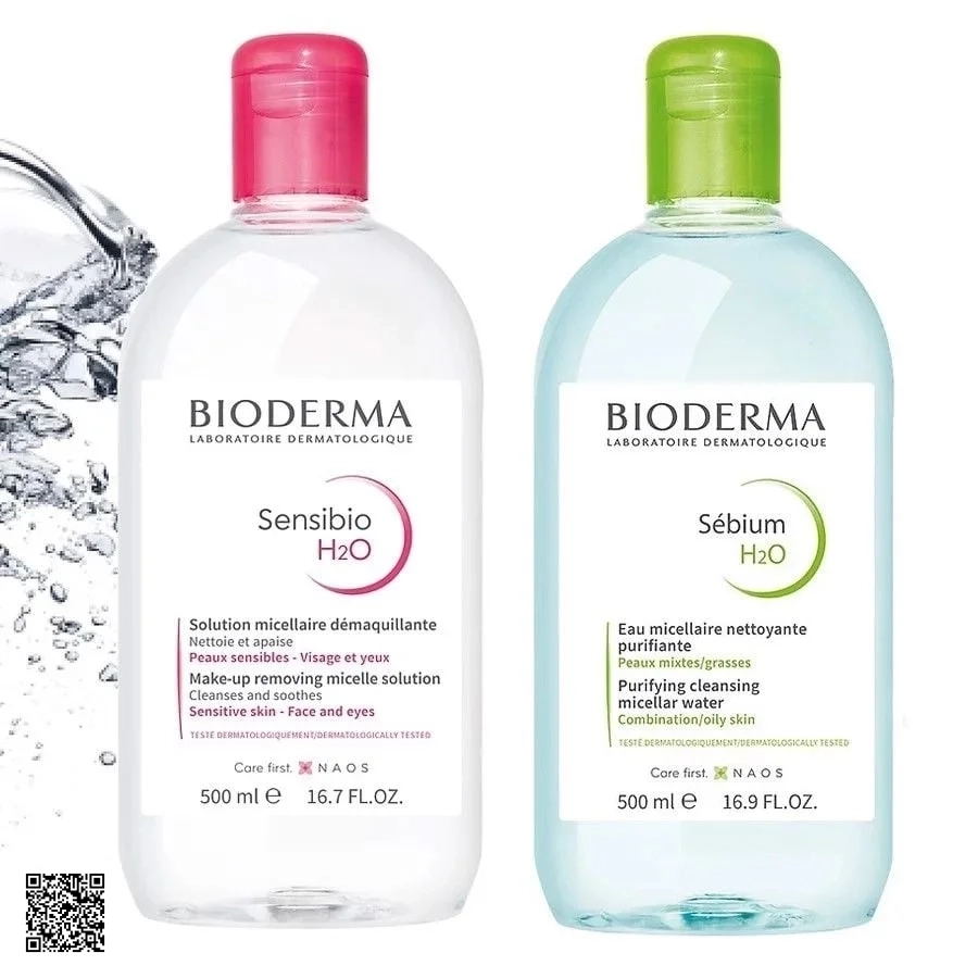 Nước Tẩy Trang Bioderma Sensibio H2O 500ML