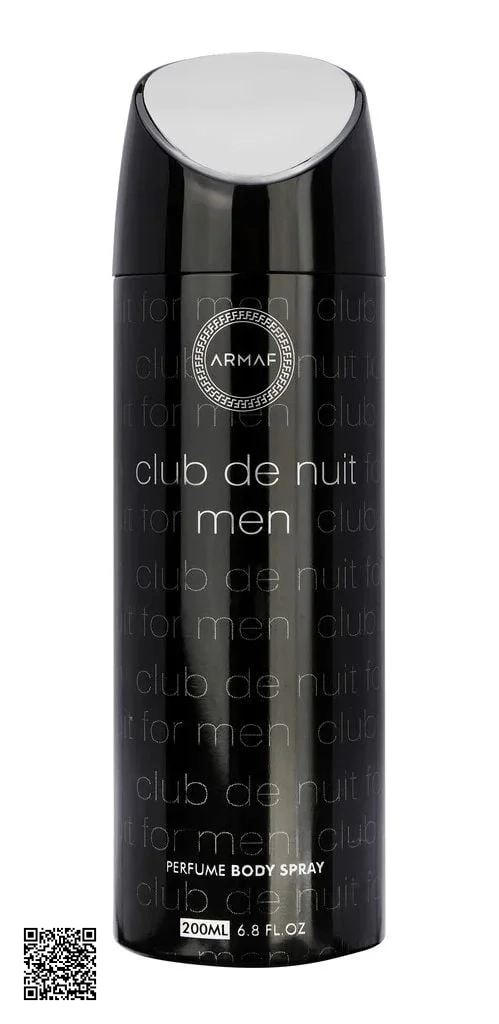 Xịt Khử Mùi Nam Armaf Club De Nuit Body Spray 200ML