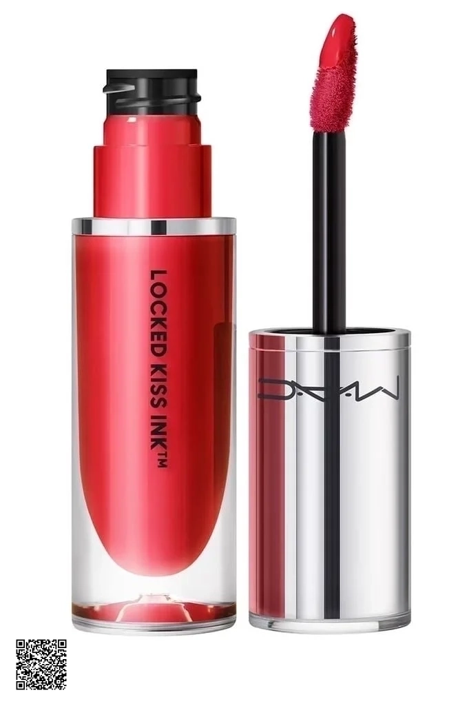 Son Kem MAC Locked Kiss Ink 24HR Màu 88 Ruby True ( Khóa Màu, Chống Lem )