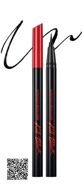 Kẻ Mắt Clio Superproof Brush Liner Kill Black - Siêu Mảnh, Siêu Lì