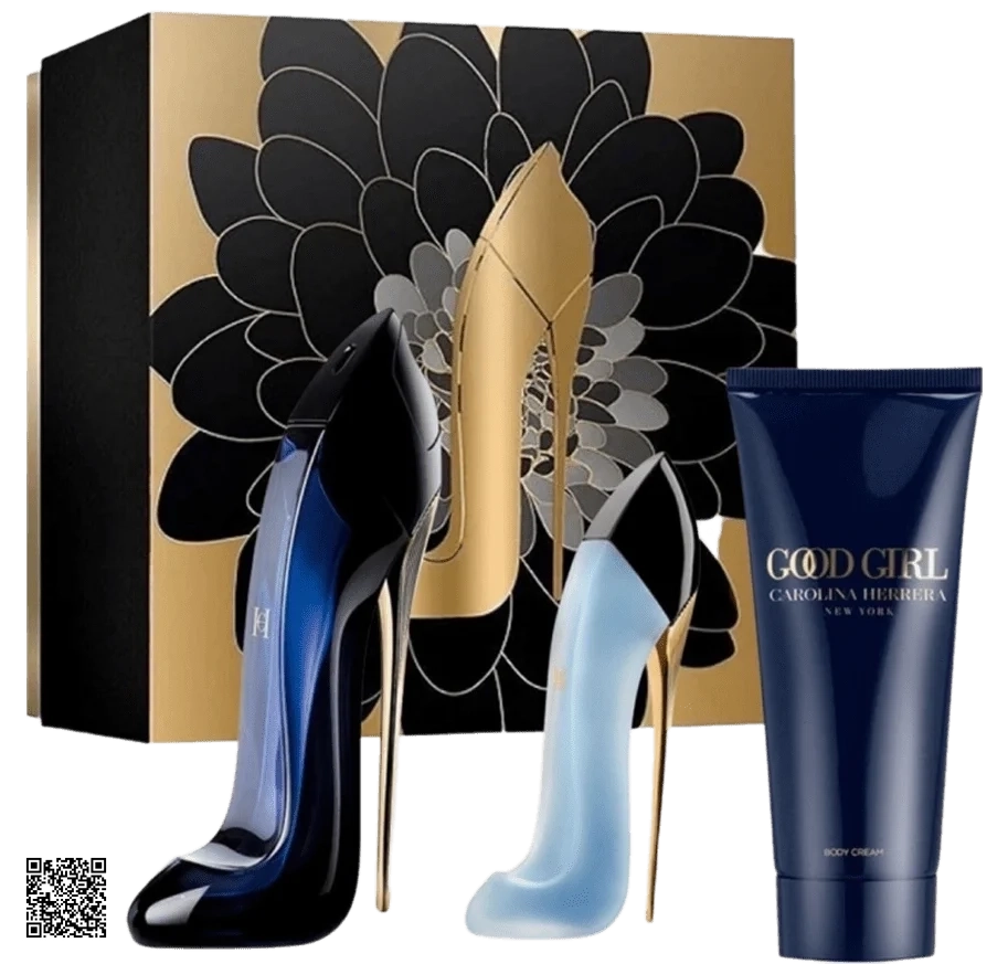 GiftSet Carolina Herrera Good Girl EDP (80ML + 30ML+100ML)
