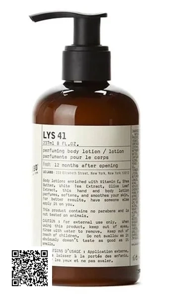 Dưỡng Thể Hương Nước Hoa Le Labo LYS 41 237ML