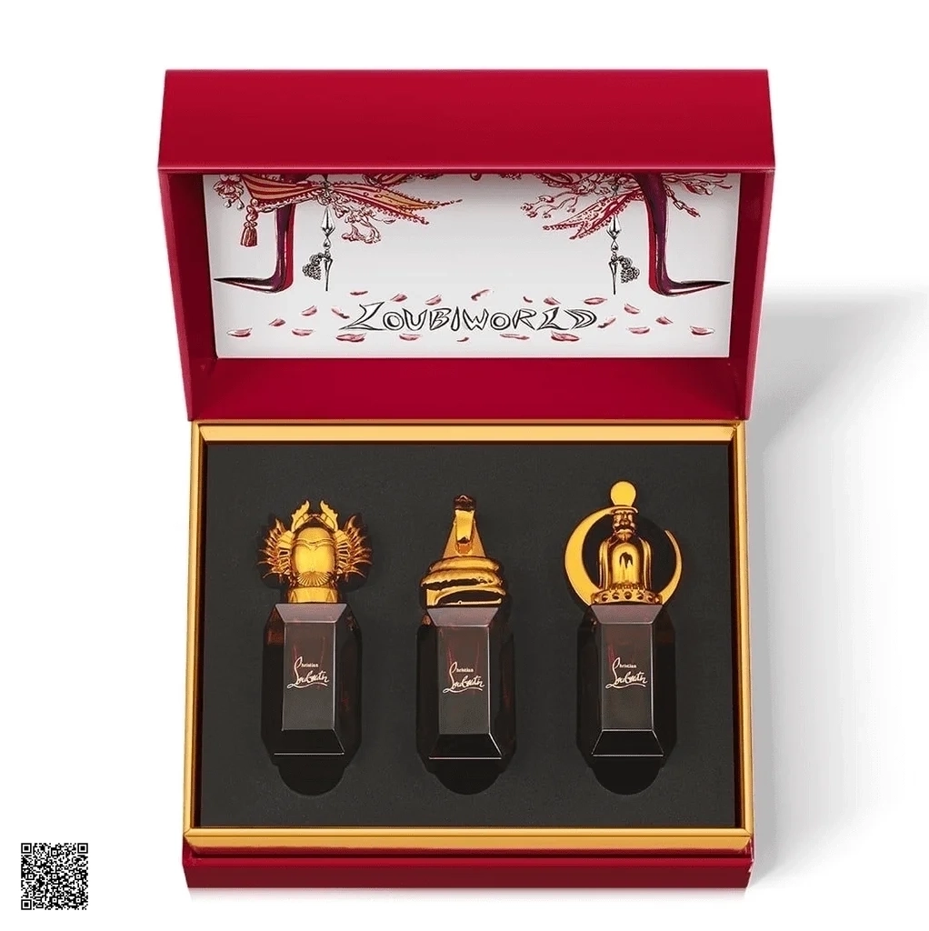 Set Nước Hoa Christian Louboutin Loubiworld EDP Intense 3x9ML ( Phiên Bản Giới Hạn )
