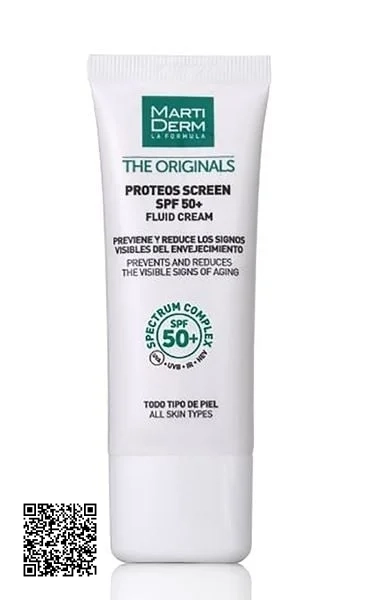 Kem Chống Nắng MartiDerm The Originals Proteos Screen Fluid Cream SPF50 40ML