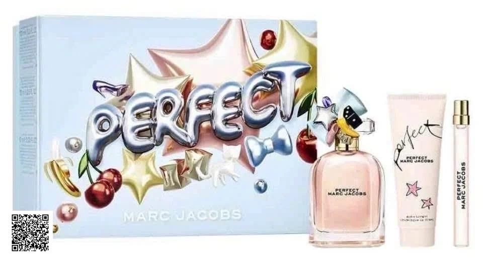 Gift Set Nước Hoa Marc Jacobs Perfect EDP ( 100ML + 10ML + 75ML )