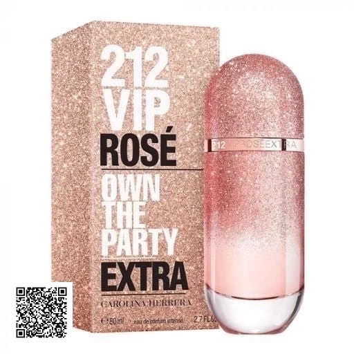 Nước Hoa Nữ Carolina Herrera 212 Vip Rose Extra Limited Edition EDP 80ML
