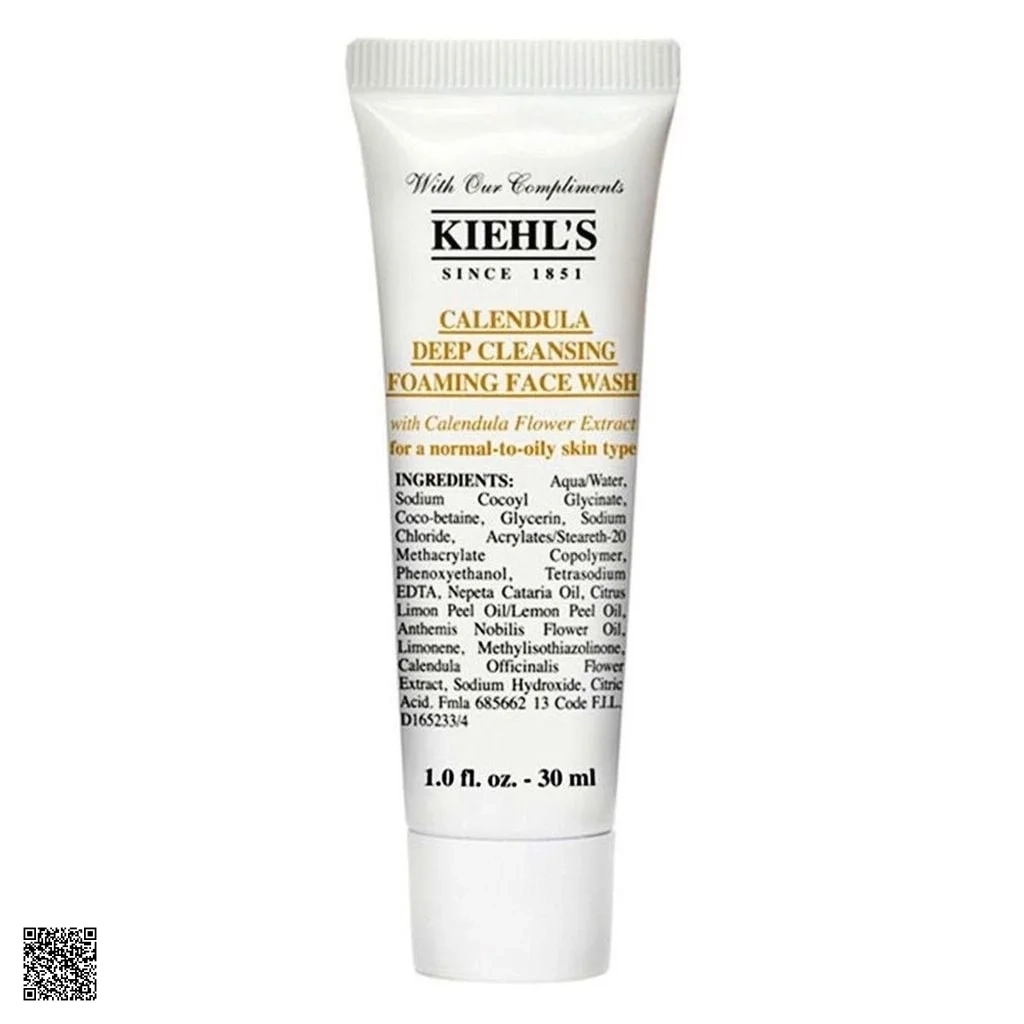 Sữa Rửa Mặt Hoa Cúc Kiehl’s Calendula Deep Cleansing Foaming Face Wash