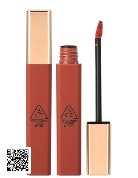 Son 3CE Kem Cloud Lip Tint Màu Active Lady