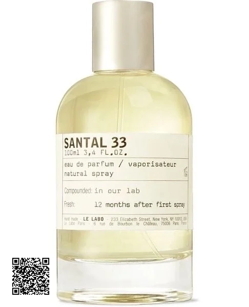 Nước Hoa Le Labo Santal 33 100ML - Đẳng Cấp, Lôi Cuốn