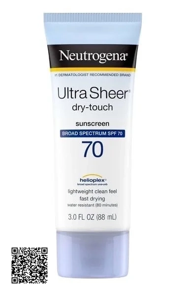 Kem Chống Nắng Neutrogena Ultra Sheer Dry Touch Sunscreen SPF 70 88ML