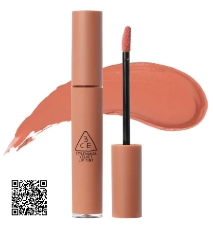 Son 3CE Kem Velvet Lip Tint Màu New Nude