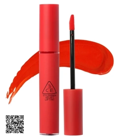 Son 3CE Kem Velvet Lip Tint Màu Child Like