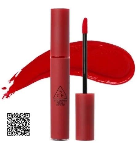 Son 3CE Kem Velvet Lip Tint Màu Private