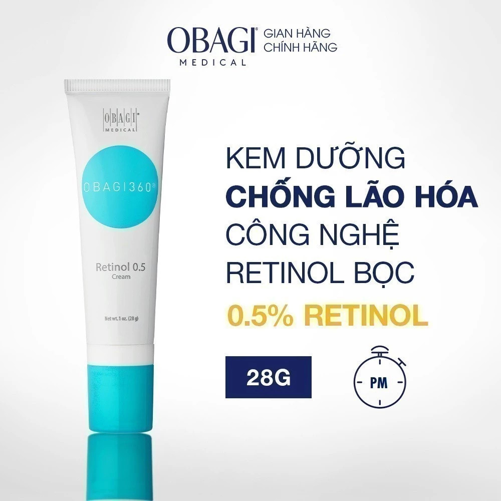 Kem Chống Lão Hóa & Tái Tạo Da Obagi 360 Retinol 0.5