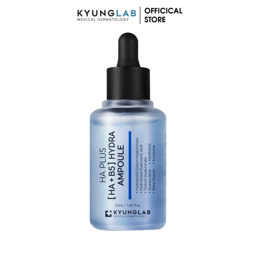 Serum HA B5 KyungLab Hydra Ampoule cấp ẩm phục hồi làm dịu, dưỡng da căng bóng