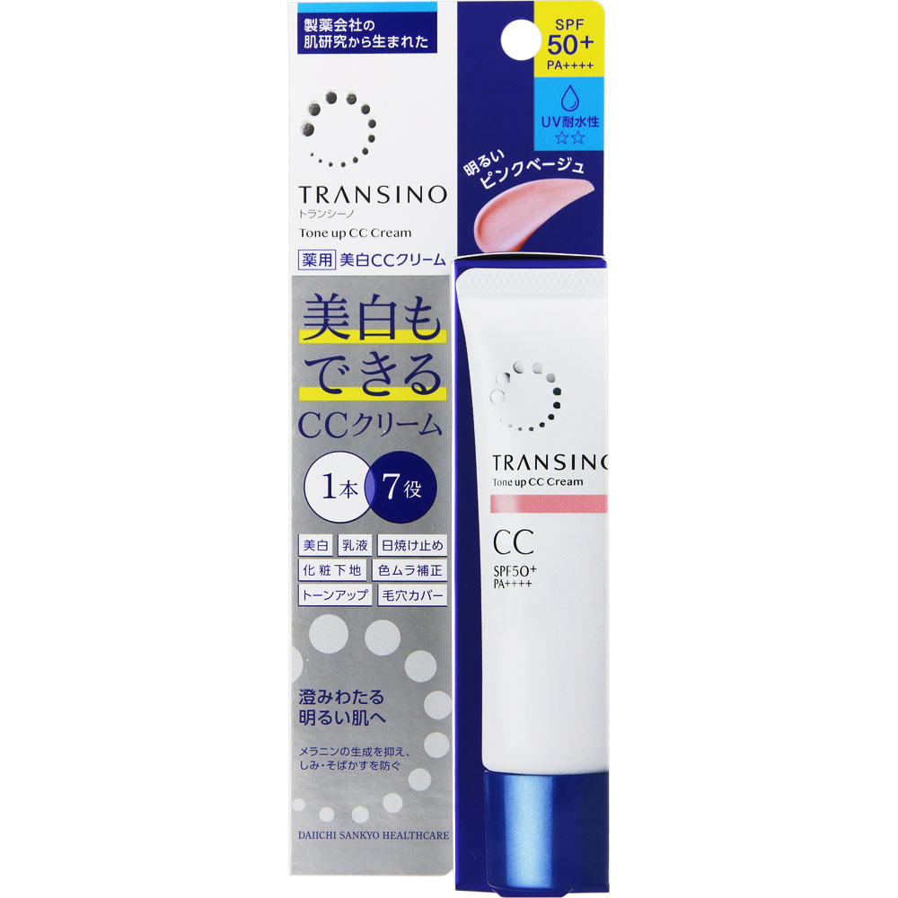 Kem Trang Điểm Trắng Da Transino Whitening CC Cream SPF50+ PA++++