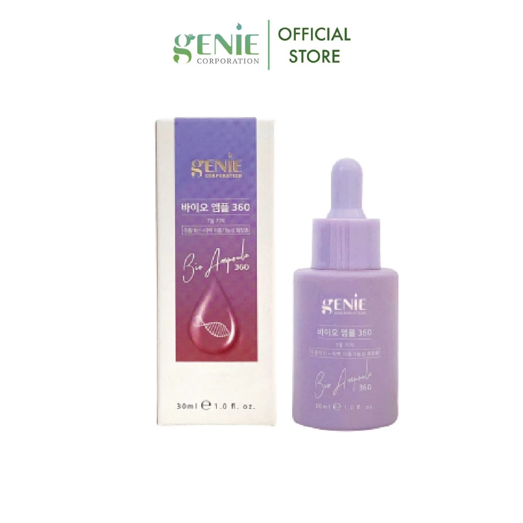 Tế Bào Gốc Bio Ampoule 360 Genie Trắng Da Làm Mờ Thâm Nám