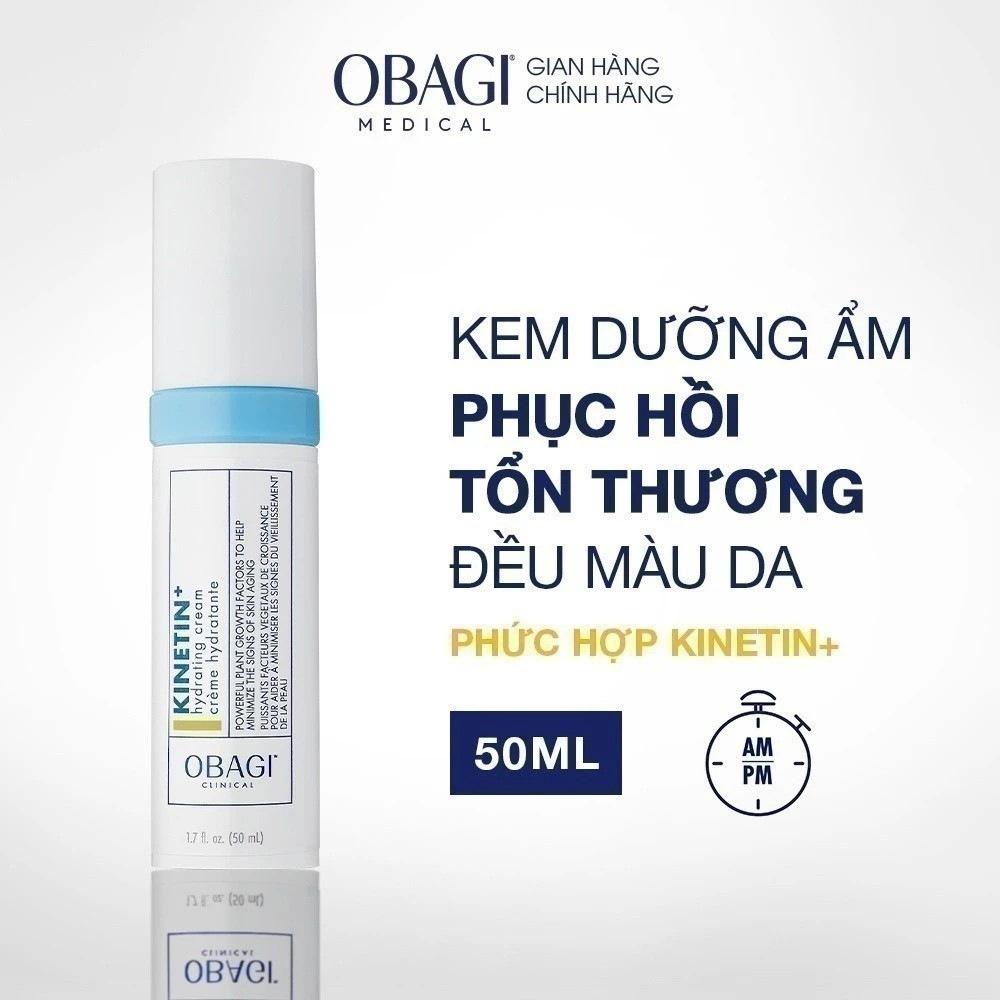 Kem Dưỡng Phục Hồi Làm Dịu Da Obagi Clinical Kinetin+ Hydrating 50ml