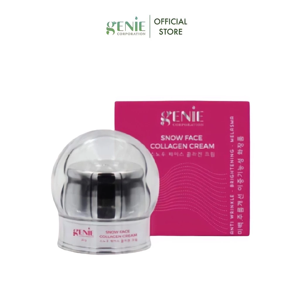 Kem Dưỡng Da Genie Collagen Snow Face