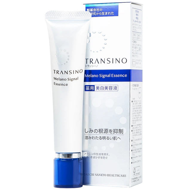 Tinh chất ngăn chặn kép Transino Melano Signal Essence trắng sáng da