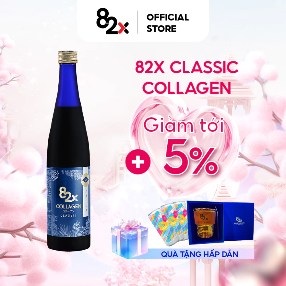 Collagen Nước 82X CLASSIC COLLAGEN Căng Bóng Da, Giữ Cân Gọn Dáng